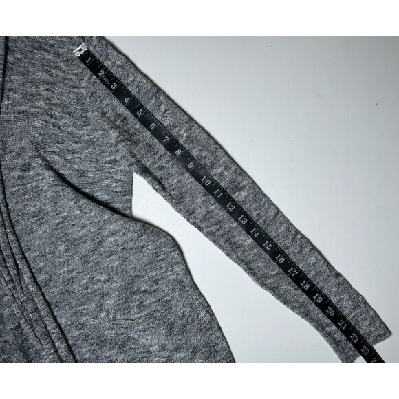 Marine Layer Womens Small Gray Marled Open Front Cardigan Sweater Cotton Casual - Picture 8 of 11